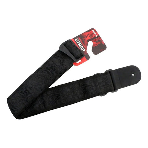 Tahalí De Nylon Tejido Para Guitarra Planet Waves 50b01 Color Negro