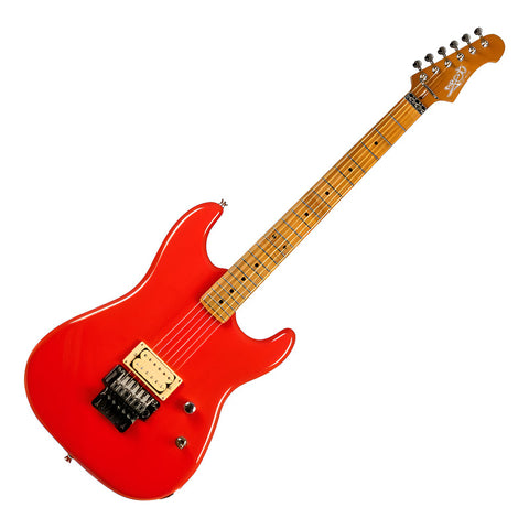 Guitarra Electrica Modern C Jet Guitars Js700 Red Diestro Rojo Palosanto