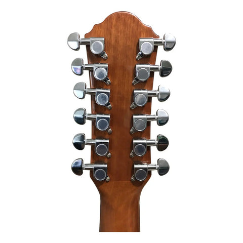 Guitarra Electroacustica La Sevillana Tx-1200ceq Tsb Texana Sombreada Diestro Palo De Rosa