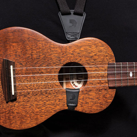 Tahalí Para Ukulele Color Negro Planet Wave 19uke00