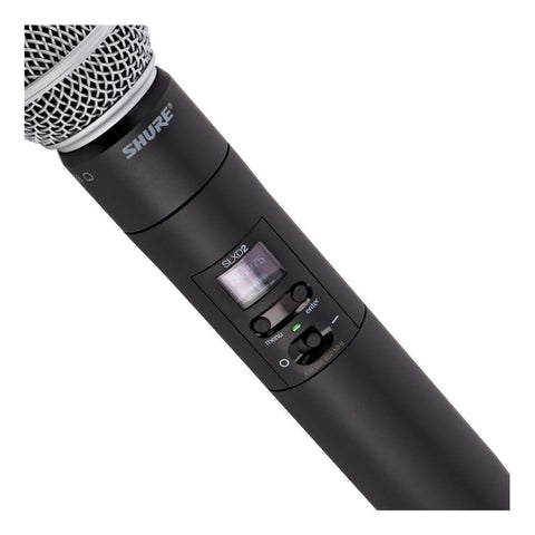 Sistema Inalámbrico Shure Slxd24/sm58-g58 Negro