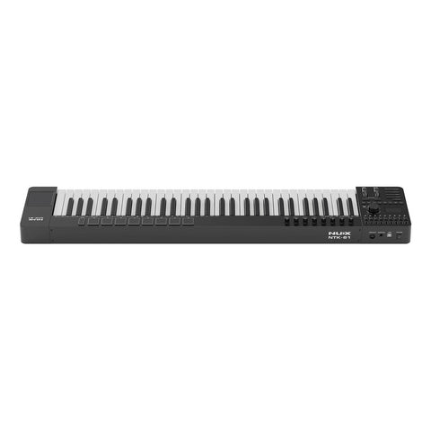 Teclado Controlador Midi 61 Teclas Fader Trackpad Nux Ntk-61