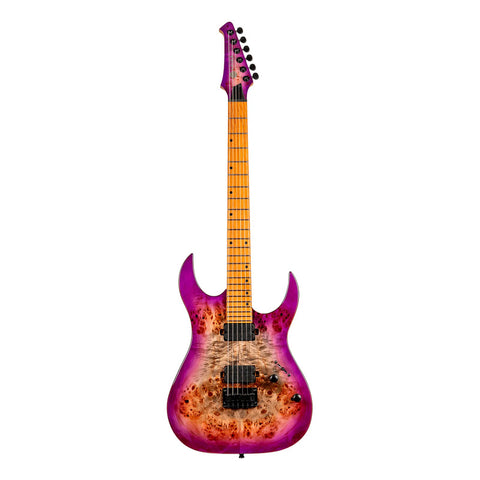 Guitarra Eléctrica 6 Cuerdas Spira Guitars S-450 Trans Purpl Diestro Lila