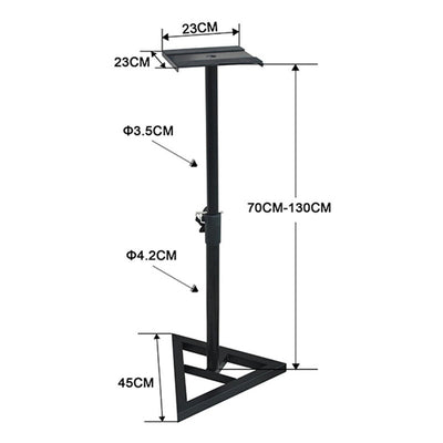 Par Bases Soportes P/ Monitores De Estudio Gremori Gmr-std20