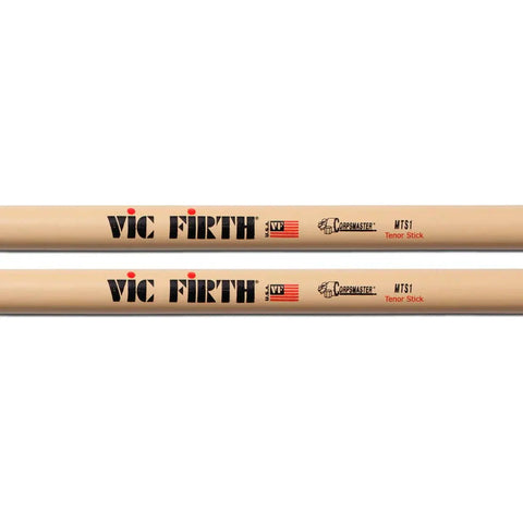 Baquetas Punta De Naylon Hickory Vic Firth Mod. Mts1 (2) Beige Mts1