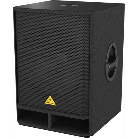 Subwoofer De Pa Activo 500w Bocina 18 , Behringer Vq1800d Negro