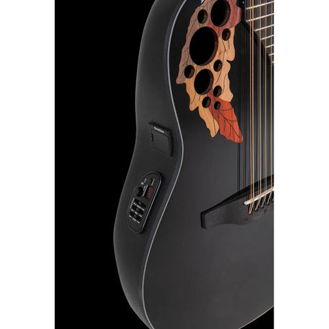 Guitarra Electroacústica Celebrity Elite Ovation Ce4412-5-g Negro