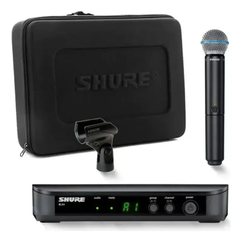 Microfono Inalambrico Blx24r/b58 (rack) Shure Negro