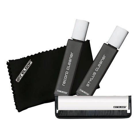 Reloop Professional Vinyl & Stylus Cleaning Set Kit Limpieza Negro