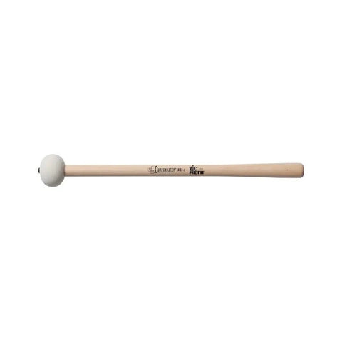 Baqueton Para Bombo Cabeza Dura Mediana Vic Firth Mb2h Madera