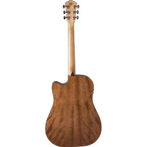 Guitarra Electroacustica Dreadnought Washburn Wld10sce Natural Diestro