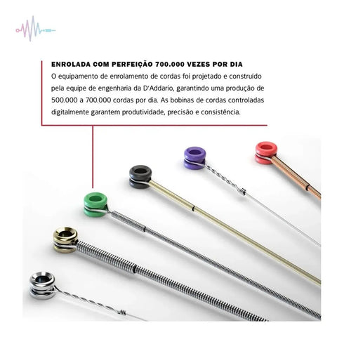Encordado Guitarra D'addario Ej13 80/20 Bronce Cal 11-52