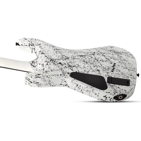 Guitarra Eléctrica Schecter C-1 Ink Bomb Diestro Blanco Ébano