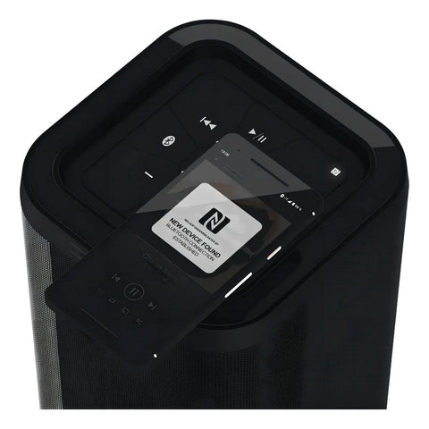 Bocina Bluetooth Inalámbrica Reloop Groove Blaster Bt 100w Portátil Negra Negro