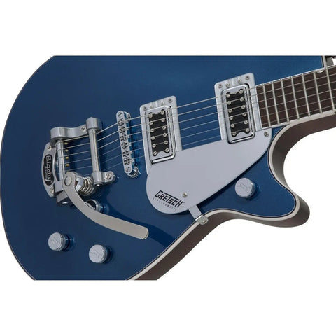 Guitarra Eléctrica Gretsch Electromatic G5230t Jet Ft Caoba Azul Brillante Diestro Aleutian Blue Nogal Negro