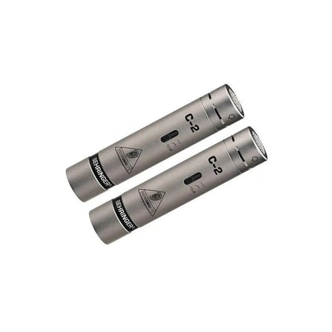 Micrófonos Behringer C-2 Condensador Cardioide Color Plateado