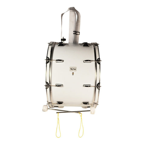 Tambora De 22 X 20 Pulgadas Color Blanco New Beat Nbmd-2220c