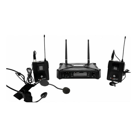 Sistema Inalambrico Diadema E Instrumento Prosound Pwk-30set Negro