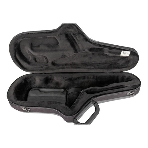 Estuche Case Premium Para Saxofón Alto Bam 4001s Negro.