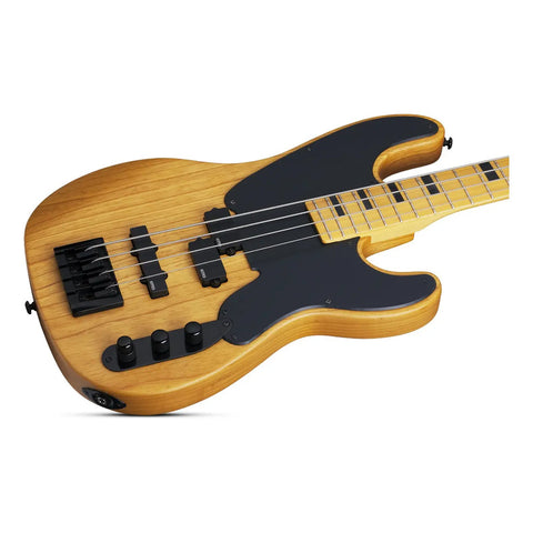 Bajo Electrico  Schecter Model-t Session Aged Natural Satin Diestro Natural
