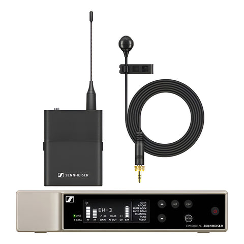 Sistema Inalámbrico Lavalier Sennheiser Ew-d Me4 Set Q16 Negro