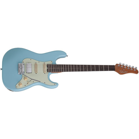 Guitarra Electrica Schecter Nick Johnston Trad-hss Afr - Diestro - Atomic Frost - Ébano