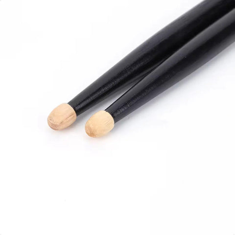 Vic Firth 5ab Baquetas Punta De Madera Batería Percusión Color Negro Tamaño 16 5a
