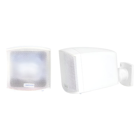 Par De Bafles De Instalacion De 12w Fonestar Cube-62 Whi - Blanco