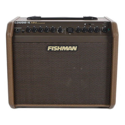 Amplificador Combo P/guit. Acus, Fishman Loudbox Mini Charge Marrón/crema