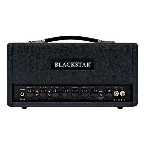 Amplificador Cabezal Blackstar Stj506l6h 50w Valvular Guitarra Dos Canales Negro