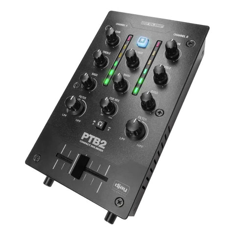 Mezcladora Portátil Para Dj 2+1 Canales Reloop Mod. Ptb-2