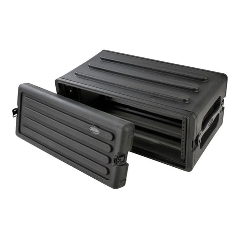 Rack Corto 4 Espacios Rotomoldeado Skb 1skb-r4s Negro