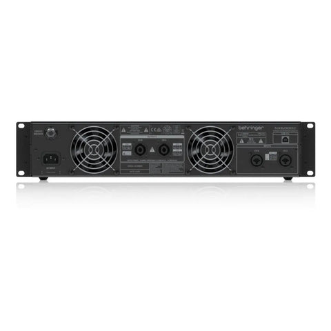 Amplificador De Potencia De 6000w, Behringer Nx6000d Negro 6000 W