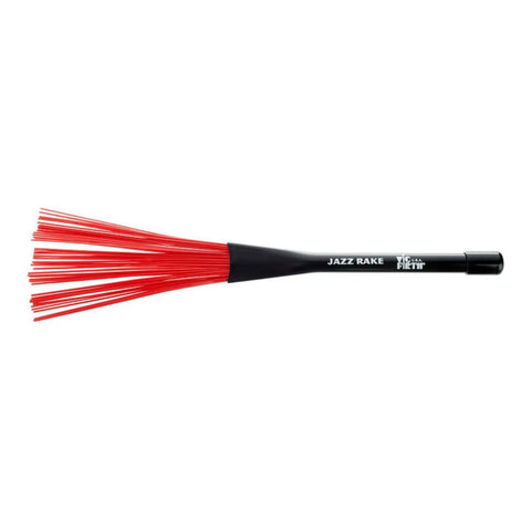 Par Escobillas Retráctiles Y Rapida Jazz Rake Vic Firth Bjr Negro