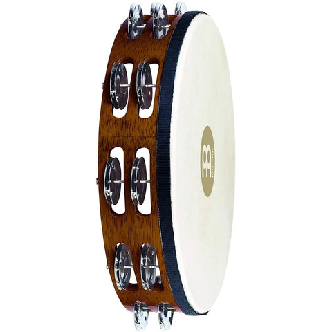Pandero Cuerpo De Madera Crotalos Acero Meinl Tah2ab Madera
