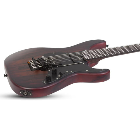 Guitarra Schecter Sun Valley Super Shredder Exotic Fr Zirico Diestro Bordó Wenge