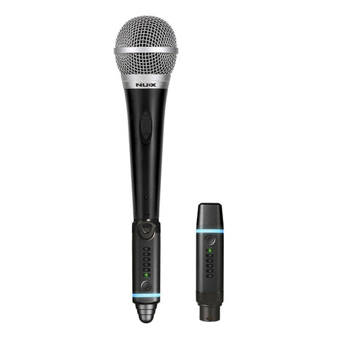 Sistema Inalambrico De Micrófono Nux  B-3 Plus Mic Bundle Negro