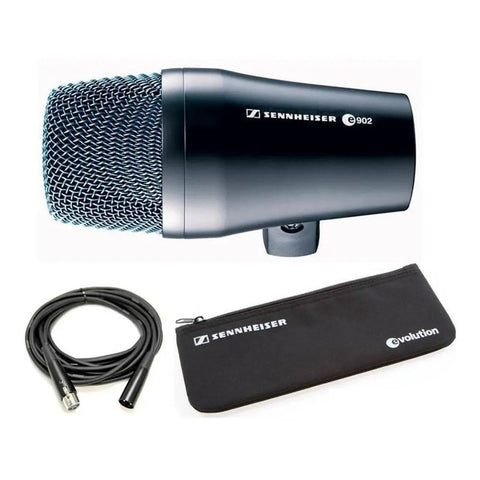 Micrófono Cardioid P/ Instrumentos, Sennheiser E902 Negro