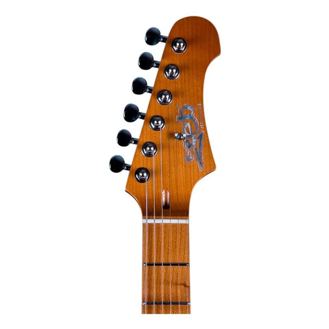 Guitarra Eléctrica 6 Cuerdas Placid Blue Jet Guitars Js-400 Diestro