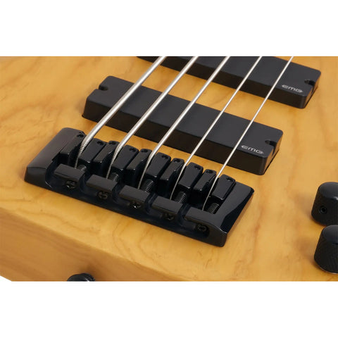 Bajo 4 Cuerdas Schecter Riot-5 Session Aged Natural Satin Diestro Nude Mate 5