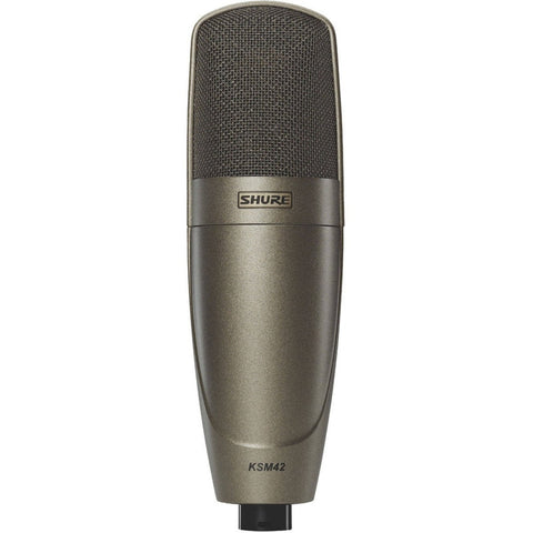Micrófono Cardioide Gran Diafragma Doble Shure Ksm42/sg Gris