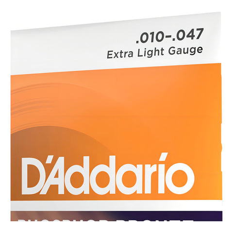 Cuerdas Daddario Ej15 Guitarra Acústica 10-47