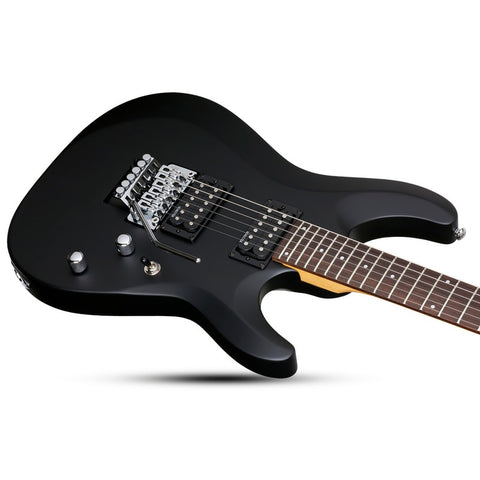 Guitarra Electrica Para Zurdo, Schecter C-6 Fr Deluxe Lh Zurdo Negro