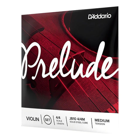 Juego Cuerdas Para Violín 4/4 Tensión M D'addario J-810 4/4m