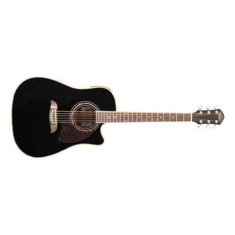 Guitarra Electroacústica Oscar Schmidt Og2ce 6 Cuerdas Black Brillante Dreadnought