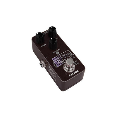 Mini Pedal Chorus Para Guitarra Nux Nch-5 Mini Super Chorus Color Marrón Oscuro