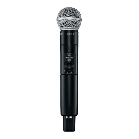 Sistema Inalámbrico Con Micrófono De Mano Shure Slxd24/sm58 Negro