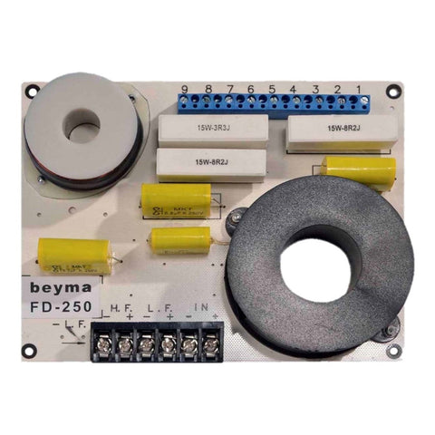 Crossover Pasivo A 2 Vías De 600 W 2pz Beyma Fd-250