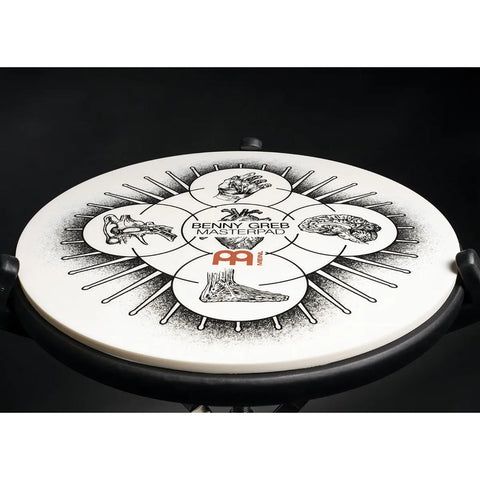 Pad Practicador Meinl Mpp-12-bg 12 PuLG Plástico Blanco Benny Greb Signature
