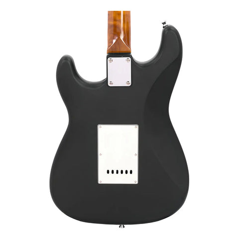 Guitarra Eléctrica Babilon Epic Ii-mb Stratocaster Negro 6 Cuerdas Diestro Color Negro Palo De Rosa